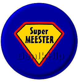 153 Button Super Meester